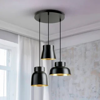 Lámpara Colgante 3 Luces Vulcano Schuller