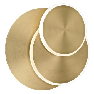 Plafon LED Bossa Latón 15W 1425LM 3000K - ALEMAR - 11872