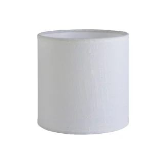 Pantalla Cilíndrica Lino Marfil E-27 50 cm - ALEMAR - PCL003-50