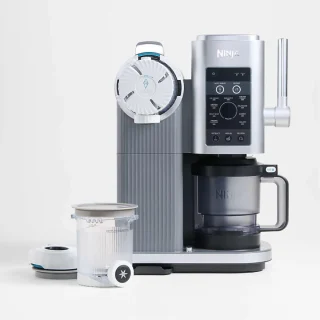 Máquina de helado Ninja Swirl by Creami | 6 Programas para Servir en Swirl Estilo Heladería | Incluye 2 Contenedores