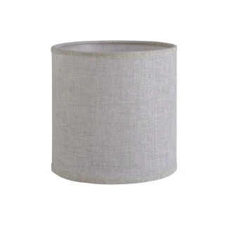 Pantalla Cilíndrica Lino Visón 40 cm - ALEMAR - PCL002-40