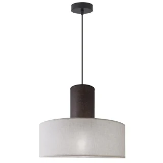 Lámpara Colgante Brandy Óxido/Visón - ALEMAR - 12221