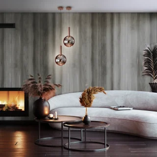 Lámpara Colgante Bronce Oscuro Sapore Schuller