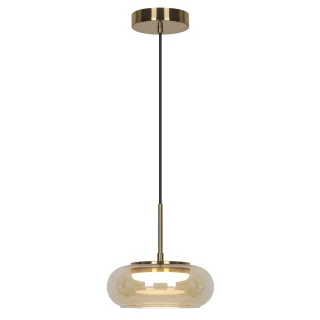 Colgante LED Cité Oro Ámbar 9W 3000K - ALEMAR - 11972