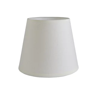 Pantalla Cónica 45 cm Algodón Crudo E-27 - ALEMAR - PCN001-45