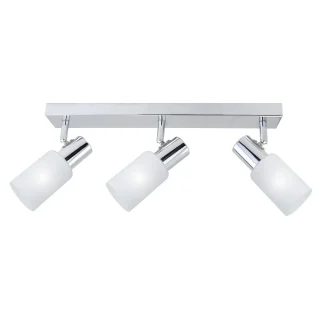 Regleta 3 Luces Samba Cromo - ALEMAR - 11849