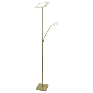 Pie de Salón LED Lamber Latón Orientable - ALEMAR - 11944