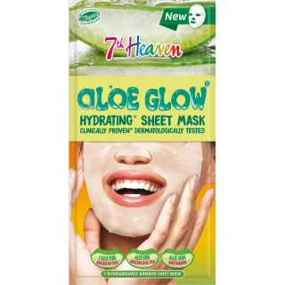 7 Heaven Mascarilla De Tela Hidratante Alow Glow , 16 gr