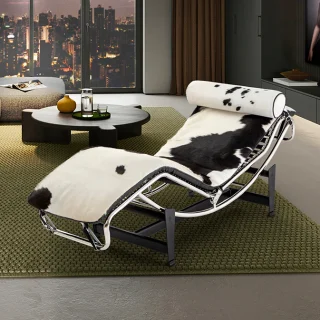 Chaise Longue Piel Vaca Leco Schuller