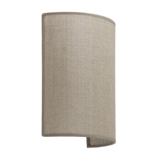 Aplique de Pared 2 Luces Tala Saco Marrón - Versátil - ALEMAR - 12124