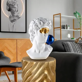 Busto Decorativo Colores Colección David Schuller