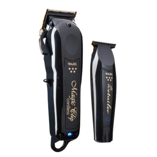 wahl combo magic clip + detailer cordless black