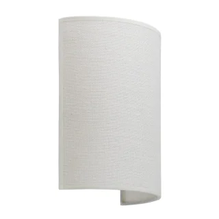 Aplique de Pared 2 Luces Tala Saco Beige - ALEMAR - 12123