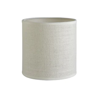 Pantalla Cilíndrica de Tela Beige 25cm - Aleman - PCL005-25