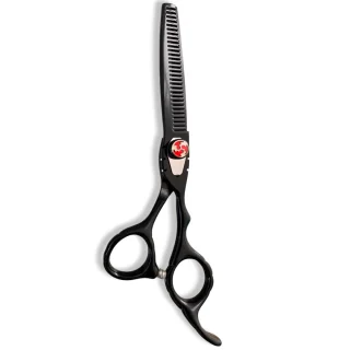 Tijera entresacadora black peluqueria/barberia