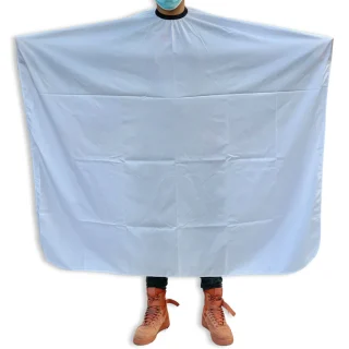 Capa blanca peluqueria/barberia