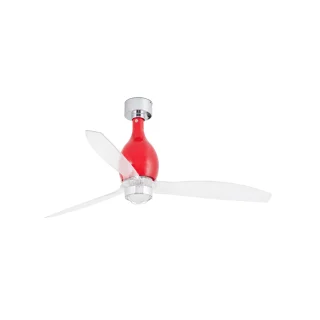Ventilador Techo Luz LED Mini Eterfan M Rojo | FARO | 32029WW-9