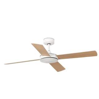 Ventilador de Techo Mallorca L Blanco/Arce | FARO | 33350DCWW
