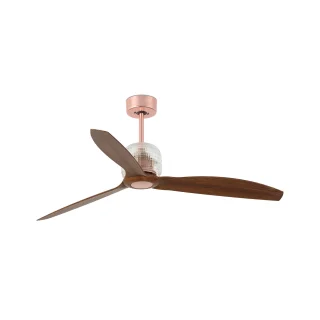 Ventilador de Techo DECO FAN M Cobre/Nogal | FARO | 33399DWW