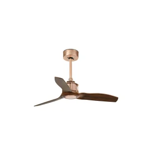 Ventilador JUST FAN S Cobre/Nogal | FARO | 33423WW