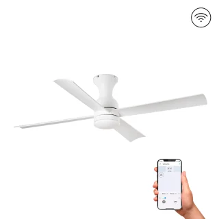 Ventilador Techo LED FRASER XL Blanco WIZ | FARO | 33756WW