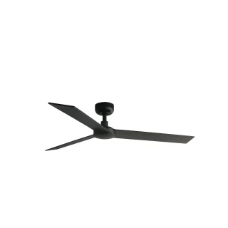 Ventilador de Techo RUDDER L Negro/Nogal WIZ | FARO | 34298WW