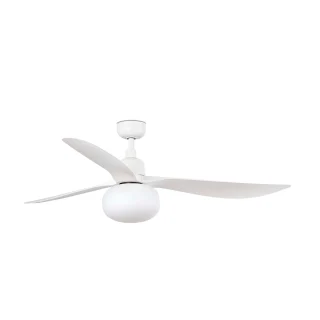 Ventilador de Techo con Luz OUTWOOD L Blanco IP44 | FARO | 34363-11L