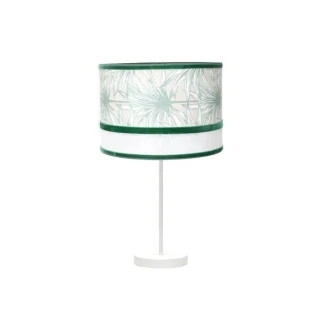 Sobremesa CALEDONIA 61x30x30cm Blanco/Verde | Fabrilamp | 248971106
