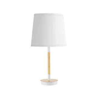 Sobremesa Alondra Blanco/Haya 45cm | Fabrilamp | 252571068