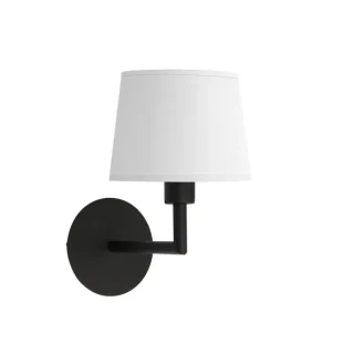 Aplique PARAISO Negro/Blanco 27x15x25cm | Fabrilamp | 252661009