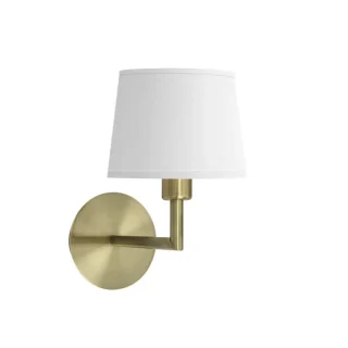 Aplique Paraiso Cuero/Blanco 27x15x25cm | Fabrilamp | 252661014