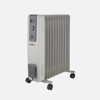 Radiador de Aceite Acebuche 2500W Gris | Abrila | 256032528