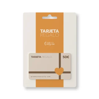 Tarjeta Regalo Productos Curly