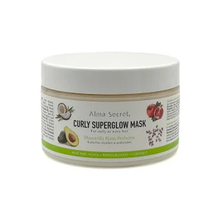 Curly Superglow Mask con proteínas Alma Secret