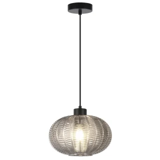 Colgante NAWA Negro Fumé 1x60W E27 - ALEMAR - 12035