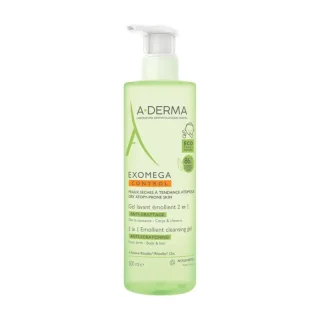 A-Derma Kit Exomega Gel 2 En 1