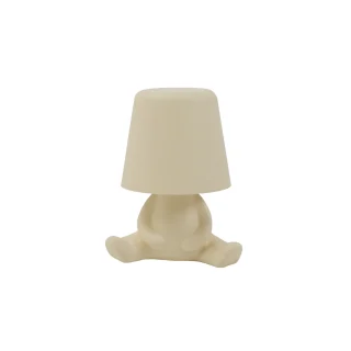 Lámpara Sobremesa LED Lenox Crema Recargable - ALEMAR - 12014