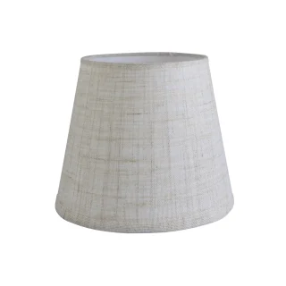 Pantalla Cónica 45 cm Lino Tostado E-27 - ALEMAR - PCN004-45