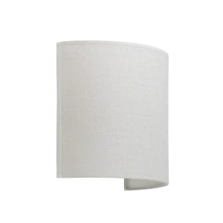 Aplique de Pared 1 Luz Mera Saco Beige - Versátil - ALEMAR - 12173