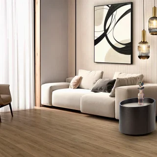 Mesita Noche Redonda Negra Iza Schuller