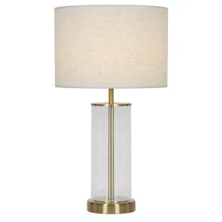 Lámpara Sobremesa Calabria Latón 1x60W E27 - ALEMAR - 12029