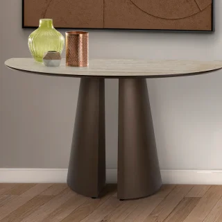 Consola Travertino/Marrón Samara Schuller