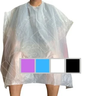 Capa desechable barbería larga 1.10 x 1.30 cm