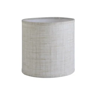 Pantalla Cilíndrica Lino Tostado 30 cm - ALEMAR - PCL004-30