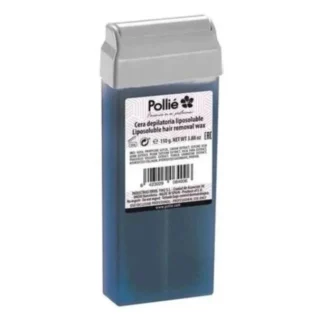Cera azul Pollié cartucho roll-on premium 110g