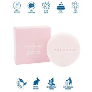Champú sólido para cabello seco Valquer Petal 50g