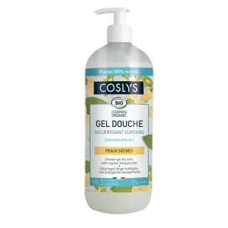Coslys Gel De Ducha Extragraso Madreselva Piel Seca , 1000 ml