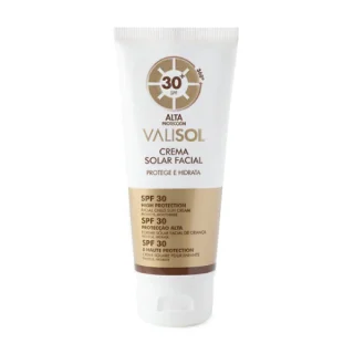 Crema solar facial alta protección SPF 30 de 75ml