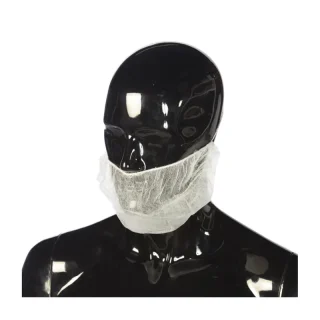 Cuatrogasa Cubre Barbas Polipropileno Blanco, 100 unidades