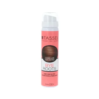 Cubre canas en spray castaño claro Tassel 75 ml